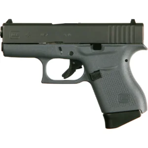 Glock G43 Gray/BLK 9mm Sub-Compact 6-Round Pistol