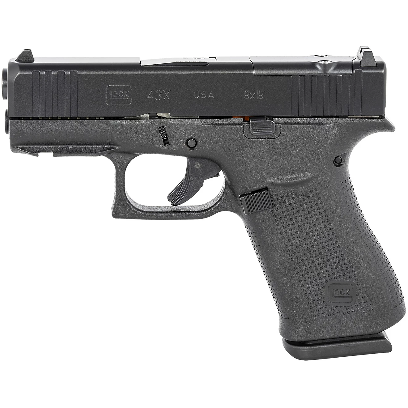 GLOCK 43X MOS Compact 9mm Luger Pistol